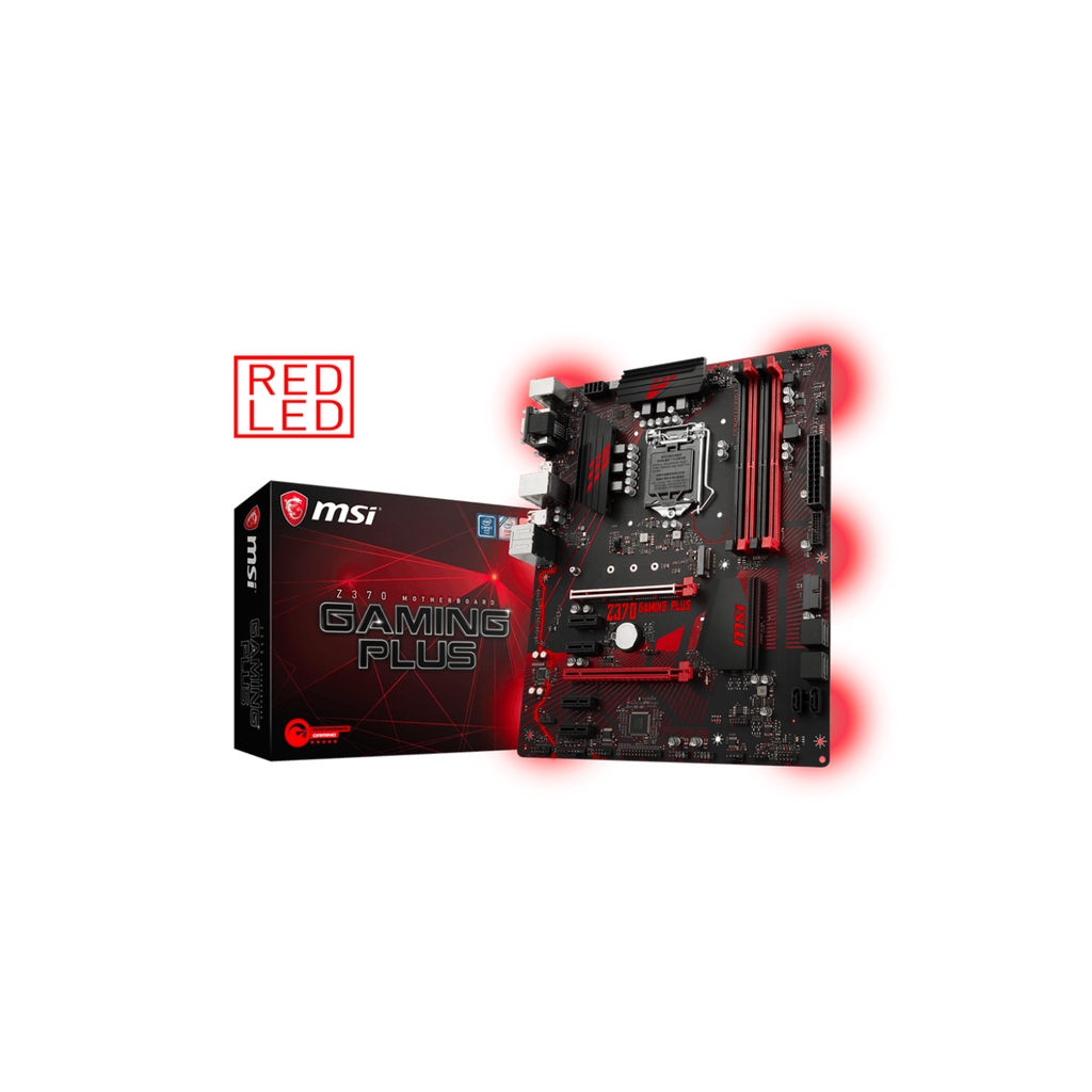 MSI Z370 Gaming Plus LGA1151 ATX Motherboard MSI Z370 Gaming Plus LGA1151 ATX Motherboard